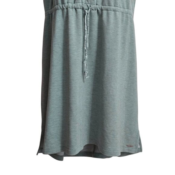 Calvin Klein Cap Sleeve Drawstring T-Shirt Mini Dress In Jadeite Sz 2X - Picture 6 of 11